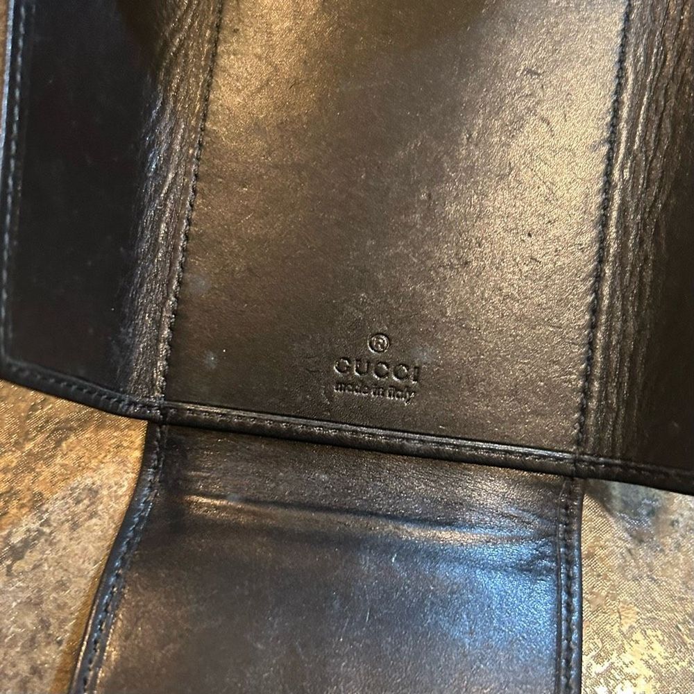 GUCCI Rare Key Case Leather Black - Picture 13 of 16